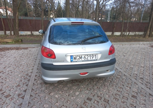 Peugeot 206 cena 4000 przebieg: 178526, rok produkcji 2006 z Końskie małe 29